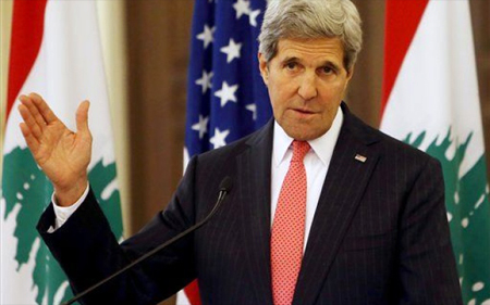 Kerry concluye una visita relámpago a Líbano con resultado limitado